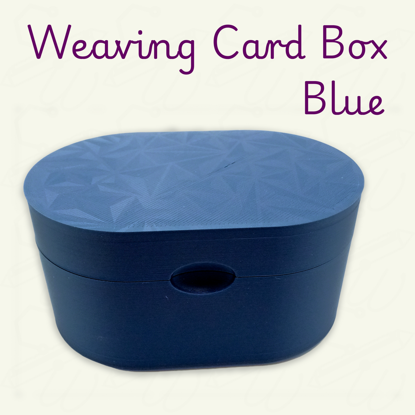 Weaving Card Storage Box