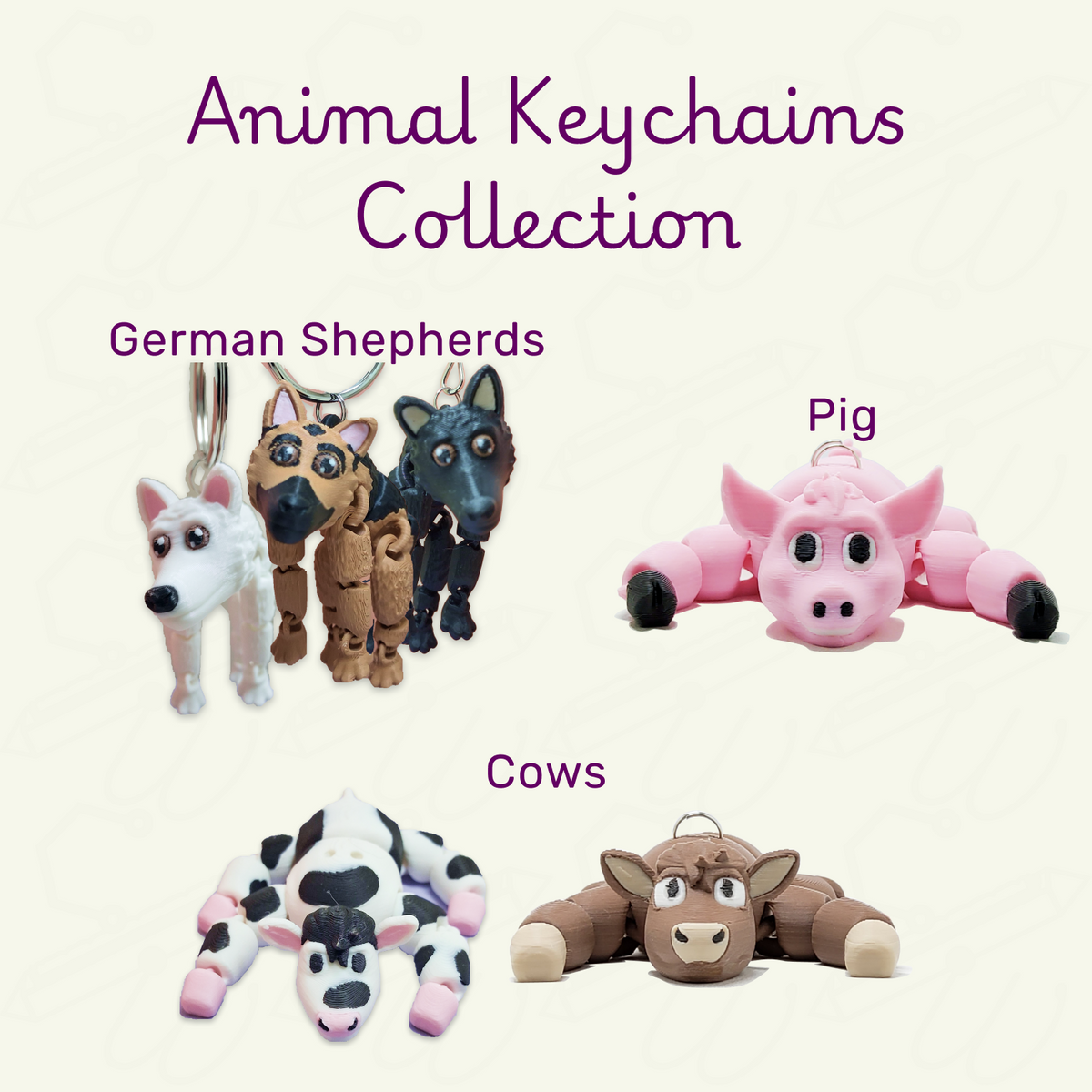 Animal Keychains