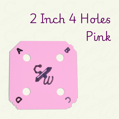 2 Inch Weaving Cards - 25 Count