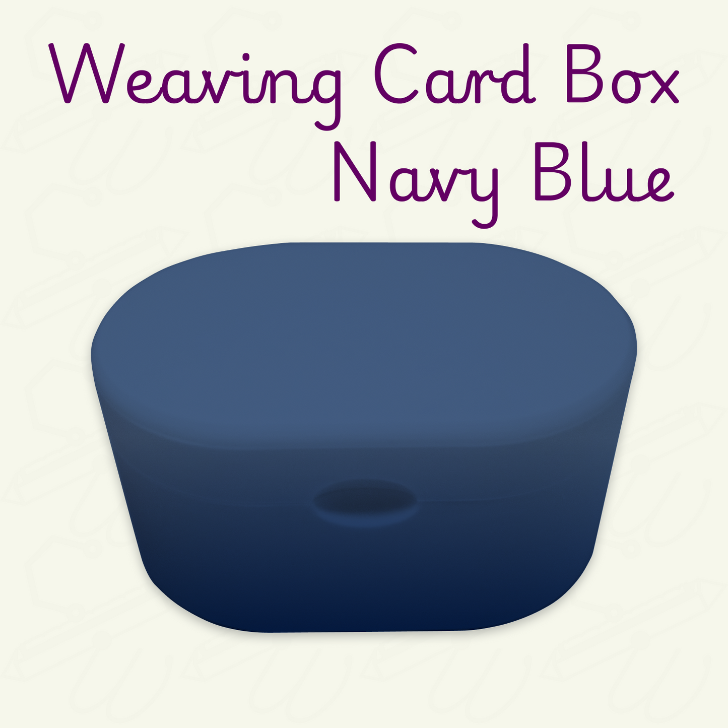 Weaving Card Storage Box
