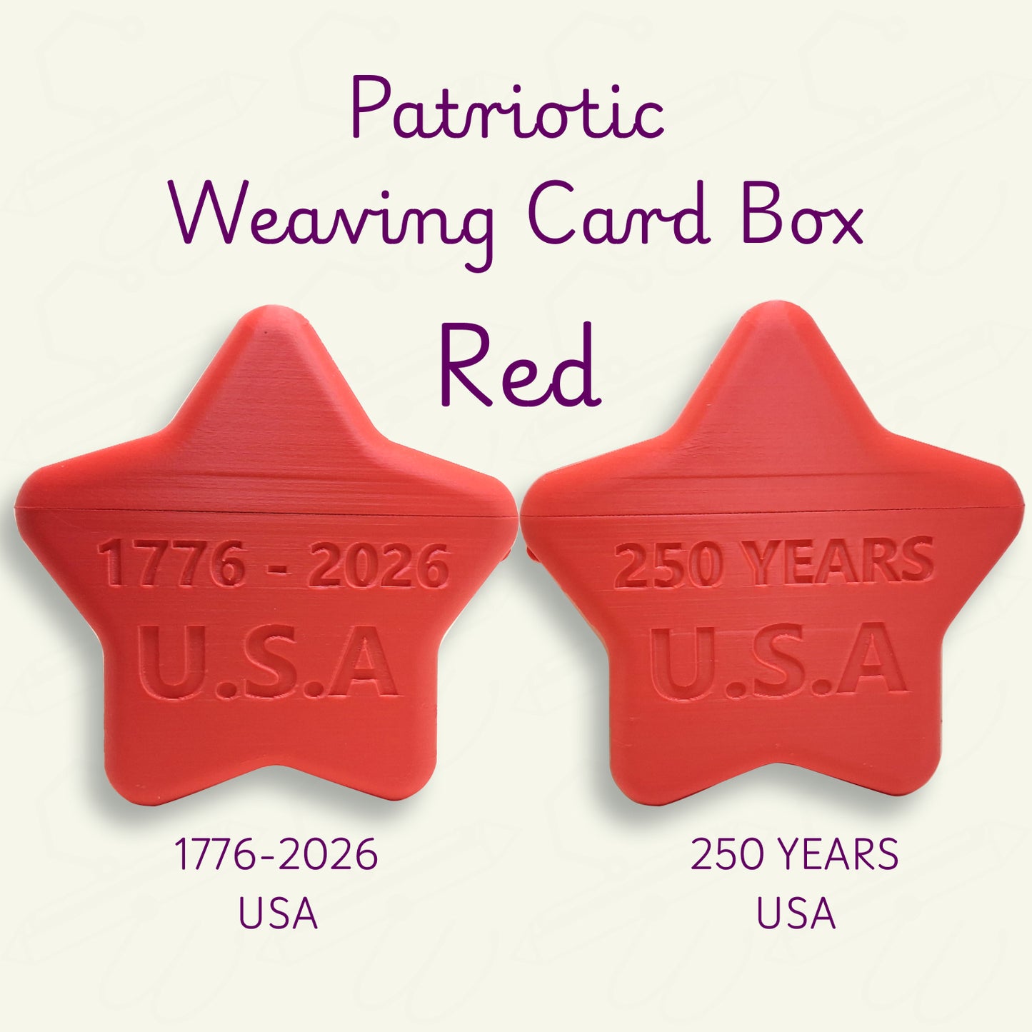 Patriotic Weaving Card Set