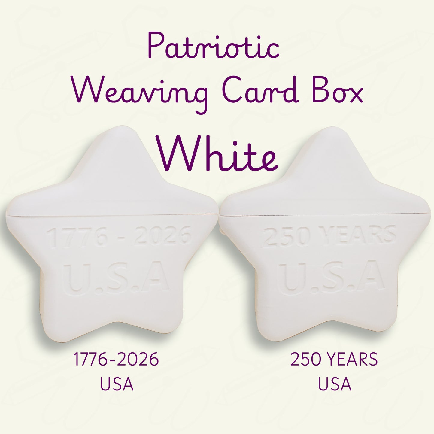 Patriotic Weaving Card Set