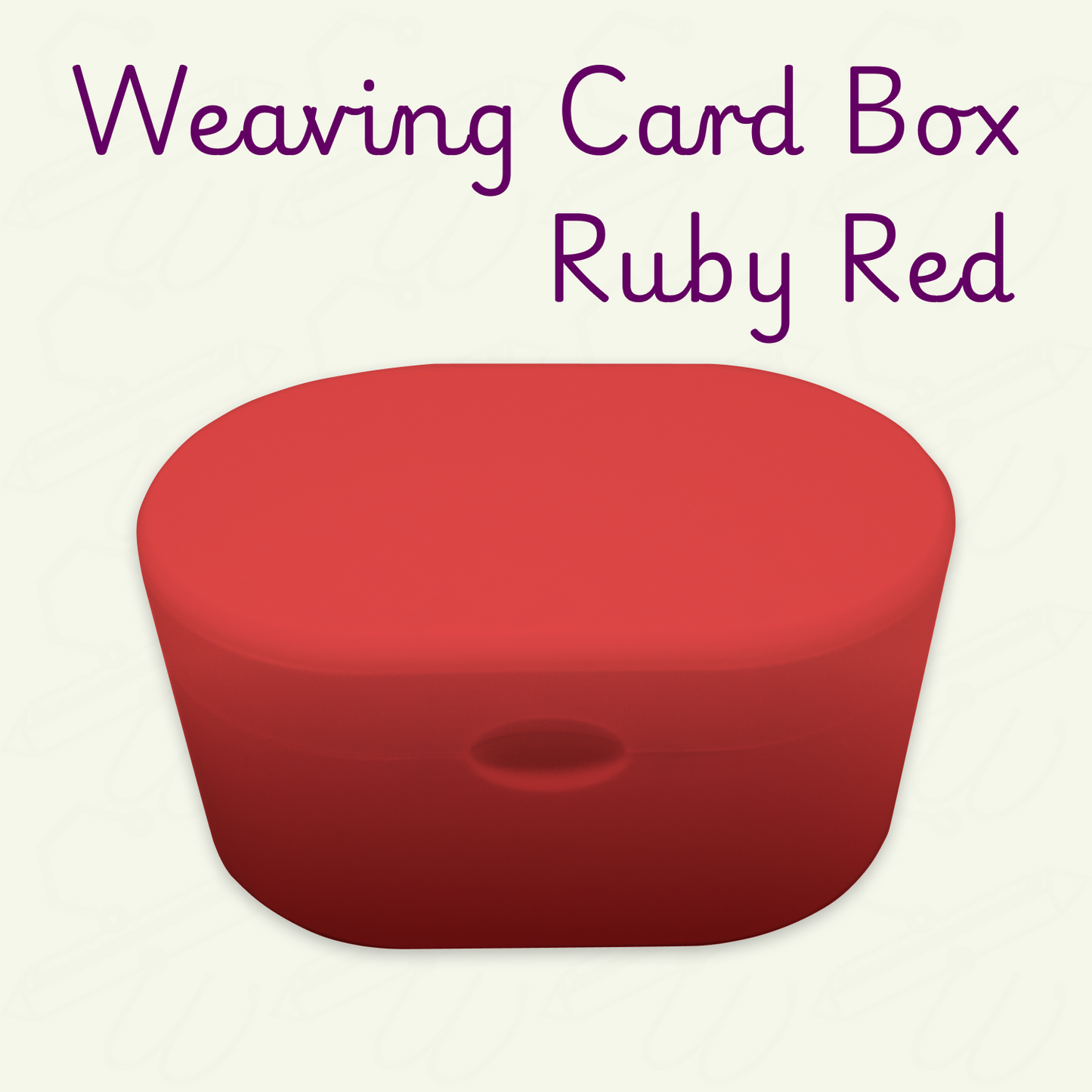 Weaving Card Storage Box