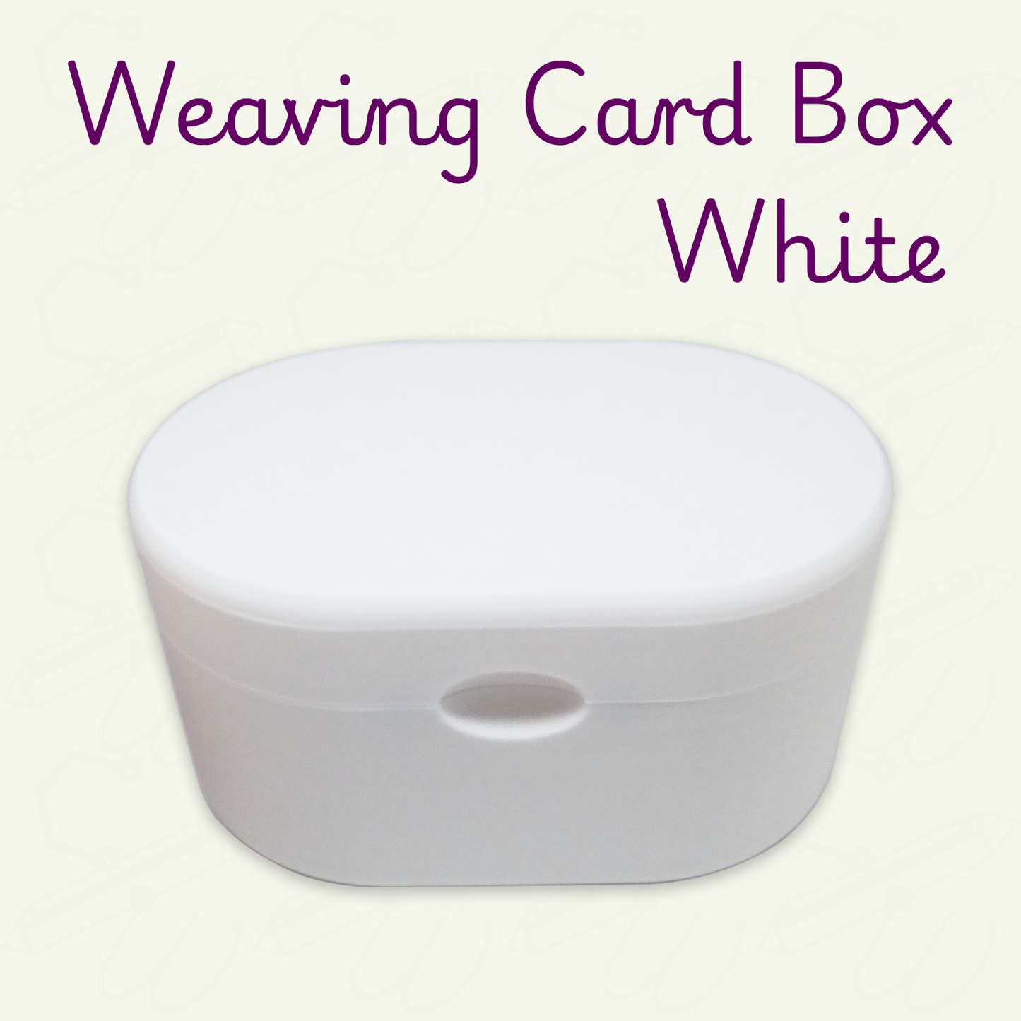 Weaving Card Storage Box