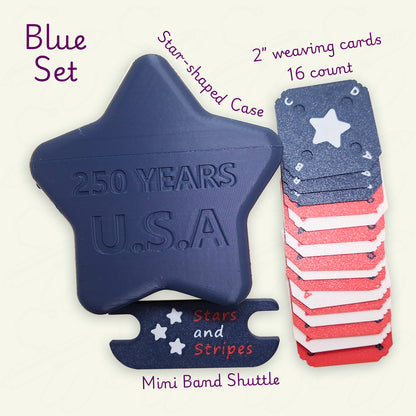 Patriotic Weaving Card Set